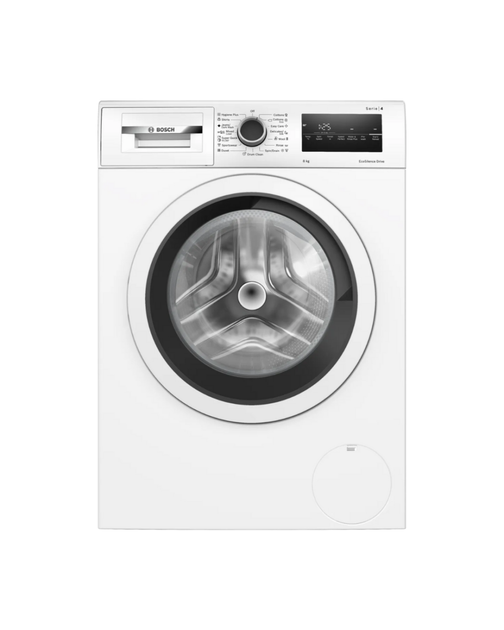 Serie 4 | Çamaşır Makinesi 8kg 1200rpm Beyaz tek su girişli  A  Sessiz