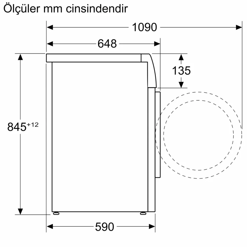 Serie 8 | Çamaşır Makinesi 10 kg 1400 dev./dak. - Görsel 3