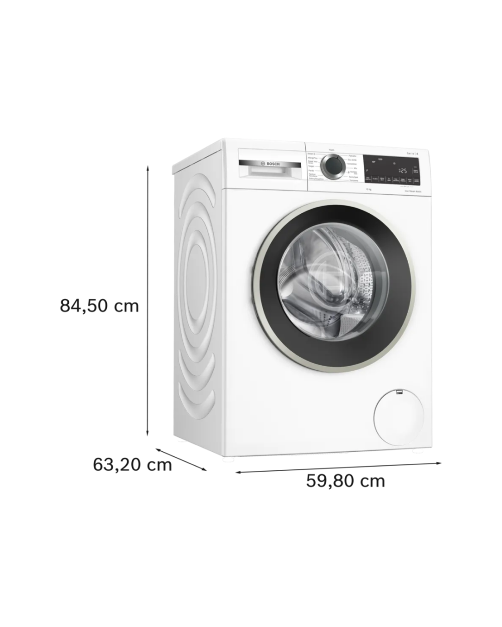 Serie | 4 Çamaşır Makinesi 10 kg 1200 dev./dak. - Görsel 9