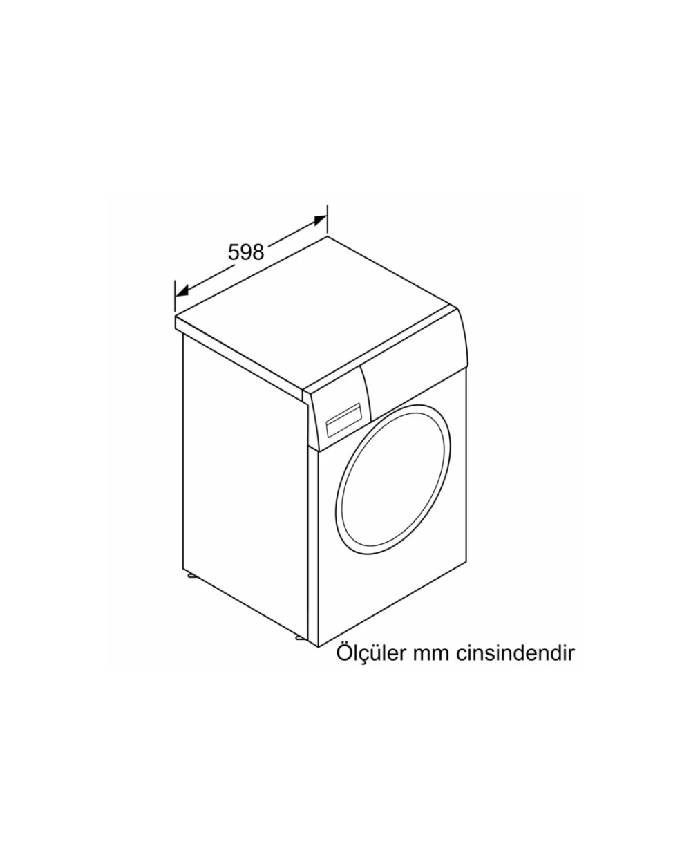 Serie 4 Çamaşır Makinesi 9 kg 1400 dev./dak. - Görsel 9
