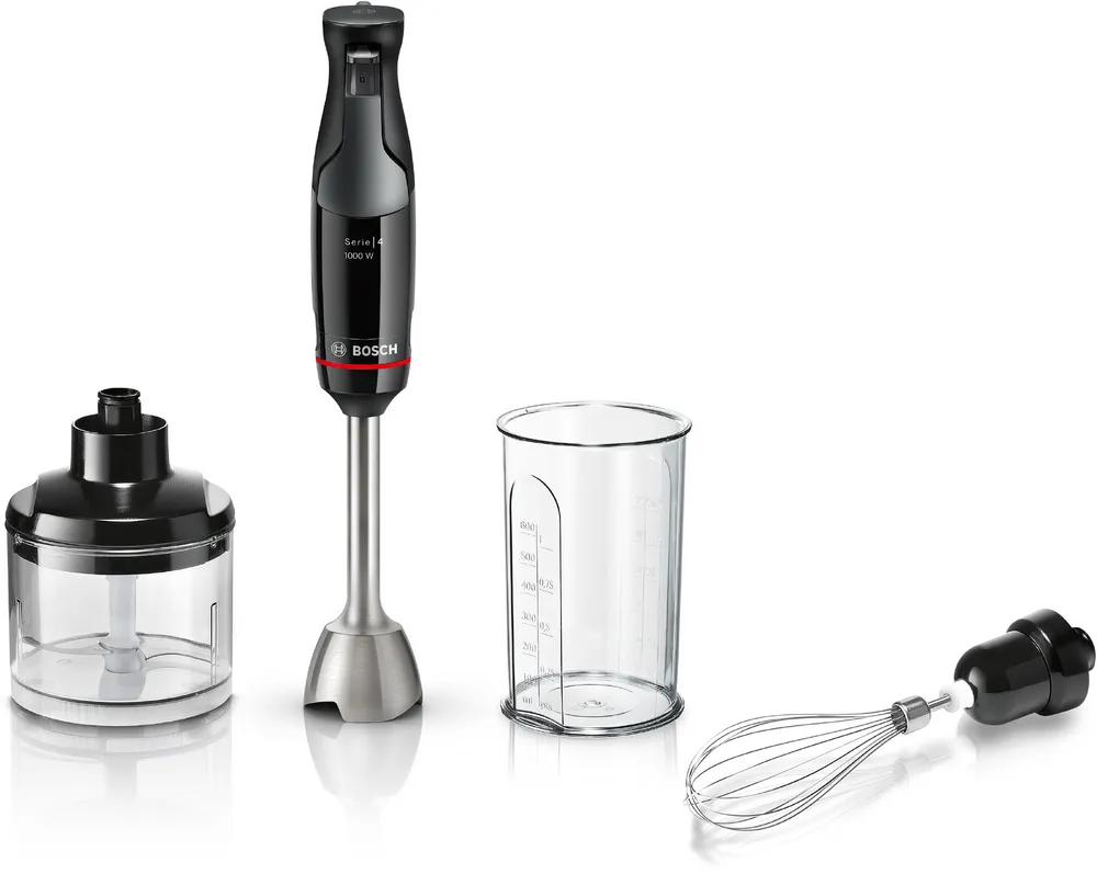Seri 4 El blenderi ErgoMaster 1000 W Siyah, antrasit
