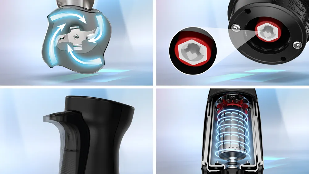 Seri 6 El Blenderı ErgoMaster 1200 W Paslanmaz çelik - Görsel 4
