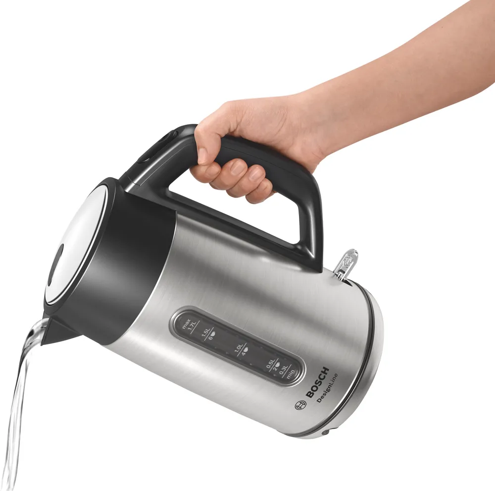 Bosch Su Isıtıcısı DesignLine 1,7 l Paslanmaz Çelik - Görsel 3
