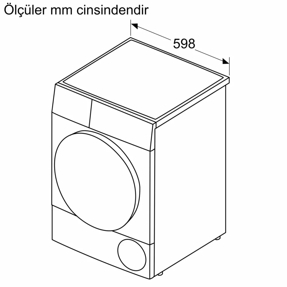Serie 4 | Isı Pompalı Kurutma Makinesi 8 kg - Görsel 16